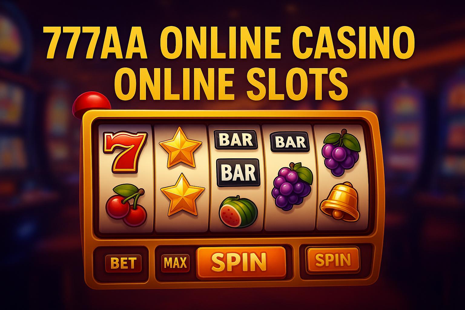 Jogos de Slot no Casino Online 777AA  
